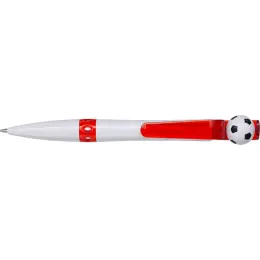 Football Design Ballpoint Pen Red